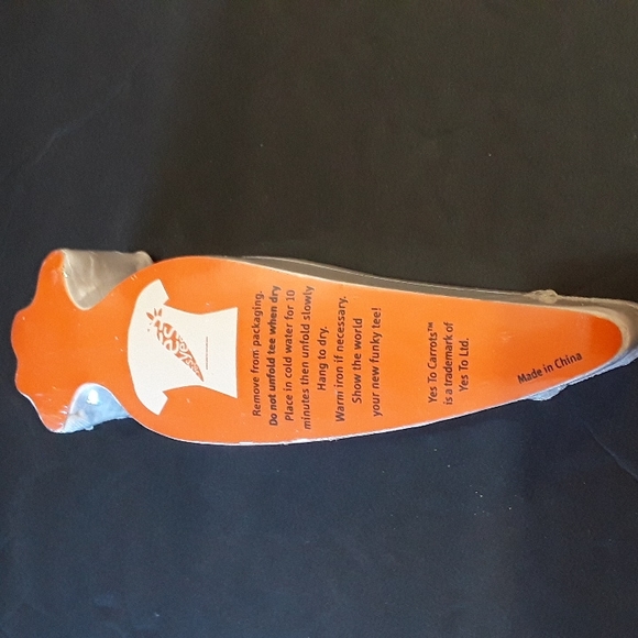 VTG. YES TO CARROTS 100% COTTON WOMEN'S SZ. L T SHIRT - Picture 4 of 4